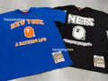 A BATHING APE BAPE x M&N NBA NEW YORK KNICKS TEE