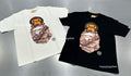 A BATHING APE Ladies' TREE EDGE CAMO MILO ON APE HEAD TEE