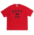A BATHING APE APE BAPE STA COLLEGE RELAXED FIT TEE #2