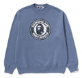 A BATHING APE WILD LEOPARD PATTERN RELAXED FIT CREWNECK SWEATSHIRT #1