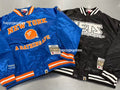 A BATHING APE BAPE x M&N NBA NEW JERSEY NETS SATIN JACKET