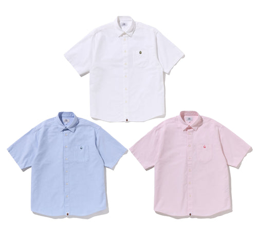 A BATHING APE ONE POINT RELAXED FIT S/S SHIRTS