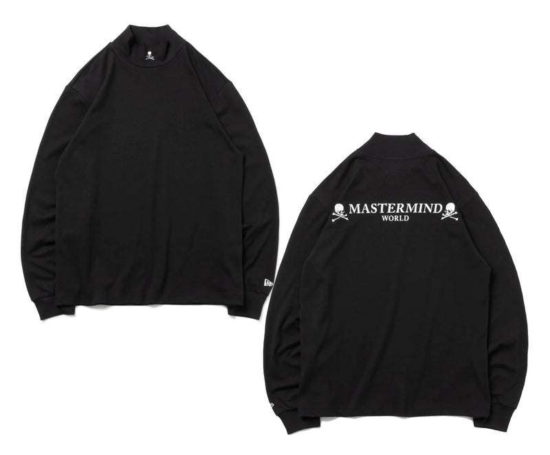 New Era Golf x mastermind WORLD Mid Neck Performance Long Sleeve Tee