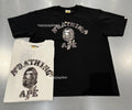 A BATHING APE TREE EDGE CAMO COLLEGE TEE