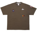A BATHING APE BAPE BY KAZUKO KURAISHI MULTI PATCH MILITARY TEE