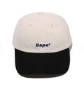 A BATHING APE BAPE CORDUROY PANEL CAP