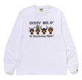 A BATHING APE BAPE STORE KYOTO BABY MILO L/S TEE KYOTO LIMITED