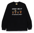 A BATHING APE BAPE STORE KYOTO BABY MILO L/S TEE KYOTO LIMITED