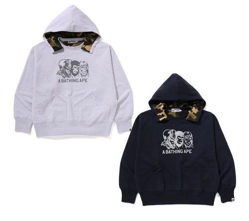 A BATHING APE A BATHING APE DOUBLE FACE PULLOVER HOODIE BAPE LEGACY