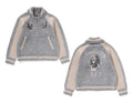 A BATHING APE BAPE LOGO METALLIC COWICHAN KNIT