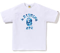A BATHING APE ABC CAMO COLLEGE TEE