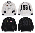 A BATHING APE MULTI LOGO RELAXED FIT PULLOVER
