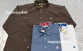 A BATHING APE ABC CAMO ONE POINT RELAXED FIT LS SHIRT