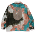 A BATHING APE TIE DYE RELAXED FIT CPO SHIRTS