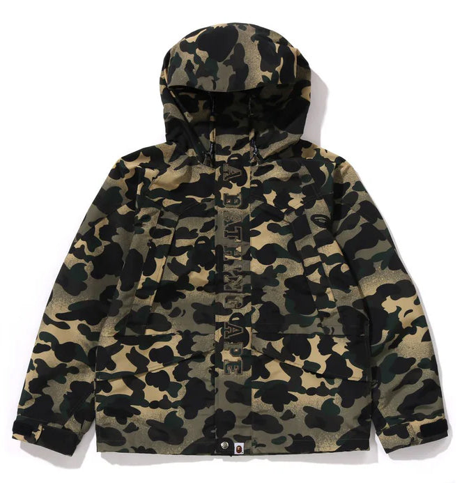 A BATHING APE MIXED 1ST CAMO SNOWBOARD JACKET BAPE LEGACY