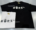 A BATHING APE WRINKLE BAPE LOGO RELAXED TEE