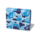 A BATHING APE ABC CAMO MINI WALLET