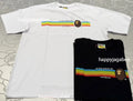 A BATHING APE APE HEAD RAINBOW TEE