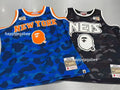 A BATHING APE BAPE x M&N NBA NEW JERSEY METS SWINGMAN JERSEY