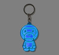A BATHING APE BABY MILO REFLECTIVE KEYCHAIN