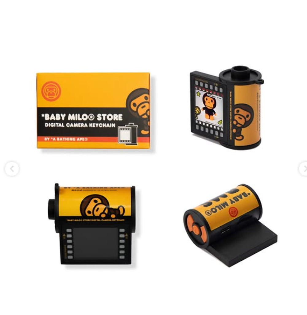 BABY MILO ベイビーマイロ DIGITAL CAMERA BAPE BABY MILO® STORE Baby Milo digital camera keychain | Aape official