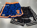 A BATHING APE BAPE x M&N NBA NEW YORK KNICKS SWINGMAN SHORTS
