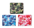 A BATHING APE ABC CAMO MINI WALLET