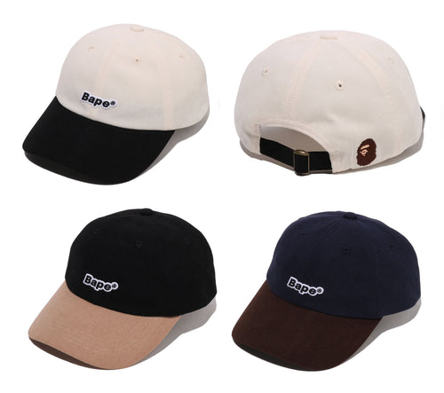 A BATHING APE BAPE CORDUROY PANEL CAP