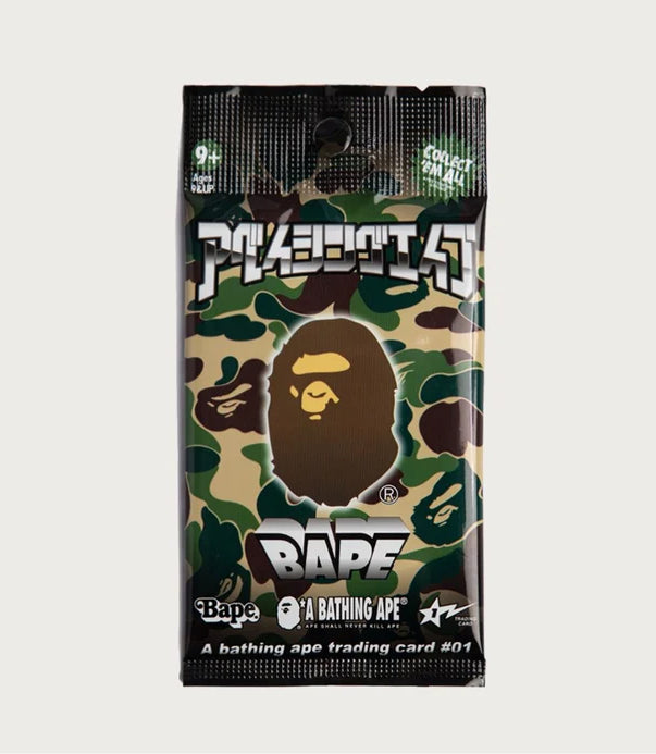 A BATHING APE BAPE TRADING CARD PACK (contains 5 randomly selected cards) Japan Limited