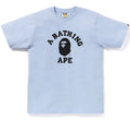 A BATHING APE CRYSTAL STONE EYE COLLEGE TEE