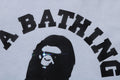 A BATHING APE CRYSTAL STONE EYE COLLEGE TEE
