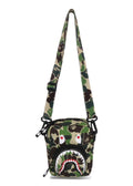 A BATHING APE ABC CAMO SHARK MINI BAG