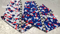 A BATHING APE STA STRIKE CAMO LOOSE FIT TRACK PANTS