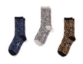 A BATHING APE WILD LEOPARD PATTERN SOCKS