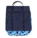 A BATHING APE ABC CAMO MESH TOTE BAG