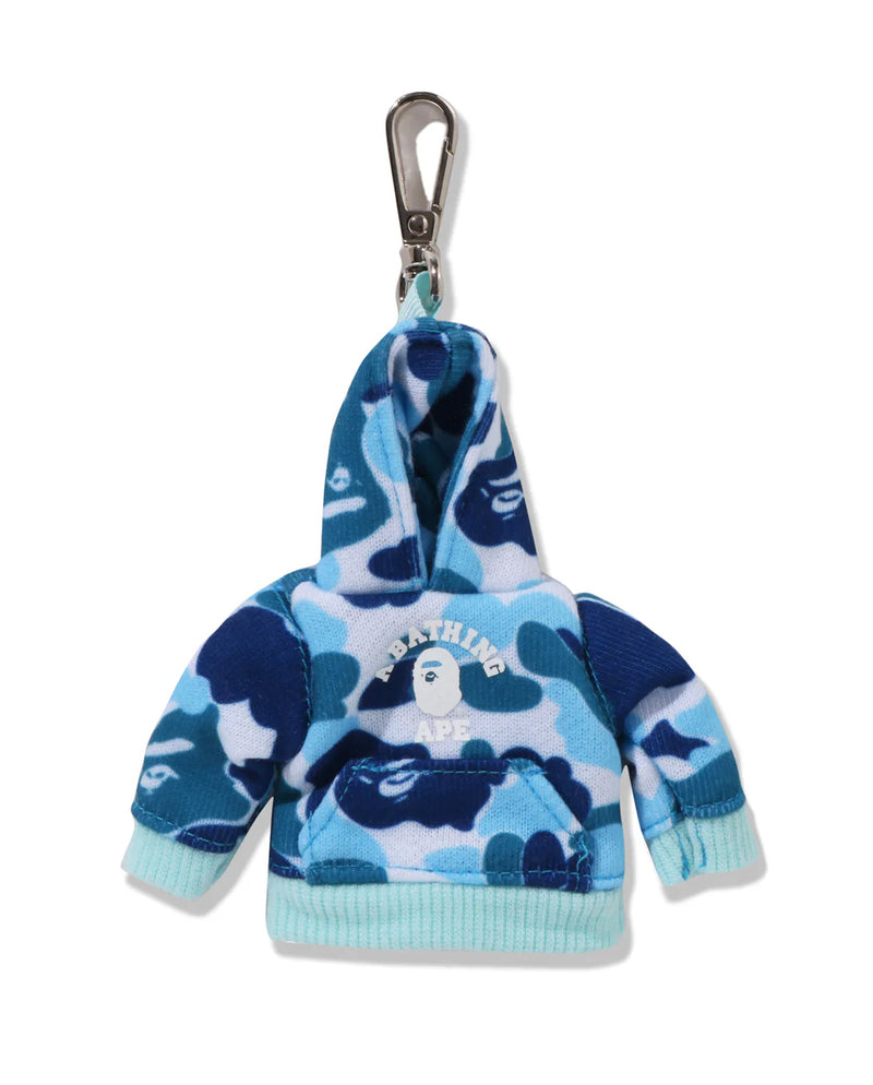 A BATHING APE Ladies' ABC CAMO PULLOVER HOODIE KEY CHAIN