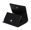 A BATHING APE EMBOSSED LEATHER MINI WALLET