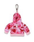 A BATHING APE Ladies' ABC CAMO PULLOVER HOODIE KEY CHAIN