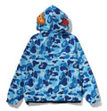 A BATHING APE Ladies' ABC CAMO SHARK HOODIE JACKET