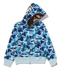 A BATHING APE Ladies' ABC CAMO 2ND APE FULL ZIP HOODIE