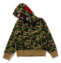 A BATHING APE Ladies' ABC CAMO 2ND APE FULL ZIP HOODIE
