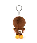 A BATHING APE BABY MILO STORE BABY MILO CHERRY BLOSSOM PLUSH DOLL KEYCHAIN