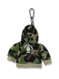A BATHING APE Ladies' ABC CAMO PULLOVER HOODIE KEY CHAIN