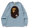A BATHING APE BIG APE HEAD L/S TEE