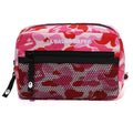 A BATHING APE ABC CAMO POUCH