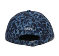 A BATHING APE WILD LEOPARD PATTERN ONE POINT CAP