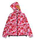 A BATHING APE Ladies' ABC CAMO SHARK HOODIE JACKET