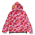 A BATHING APE Ladies' ABC CAMO SHARK HOODIE JACKET
