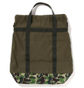 A BATHING APE ABC CAMO MESH TOTE BAG