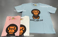 A BATHING APE Ladies' BABY MILO TEE